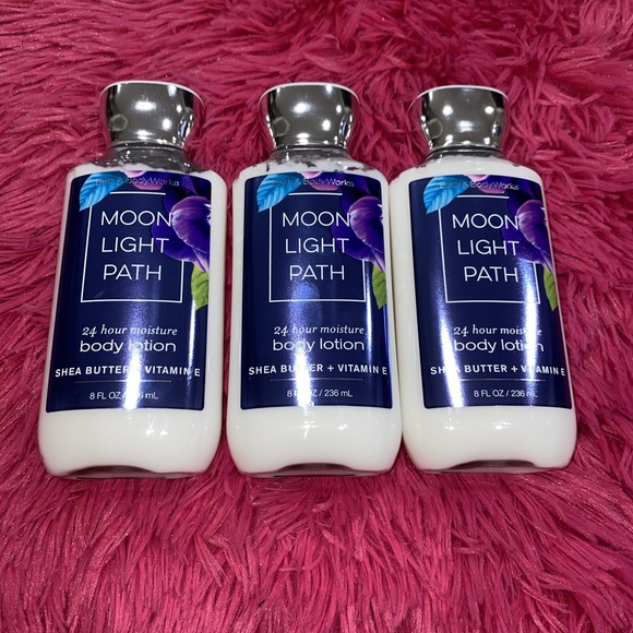 Bath & Body Works Other - BATH & BODY WORKS MOONLIGHT PATH 24 HOUR MOISTURE BODY LOTION SHEEA VITAMIN E 3X